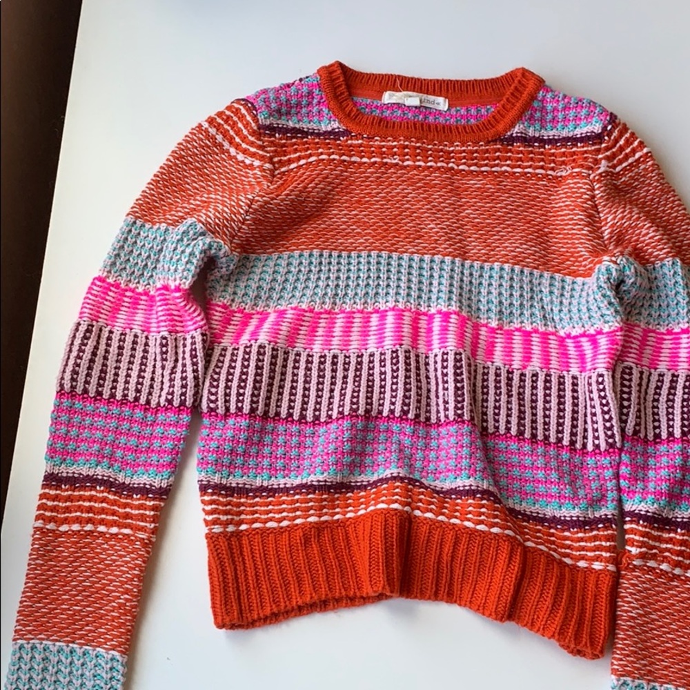 Rewind Vintage Feel Knit Multicolor Sweater